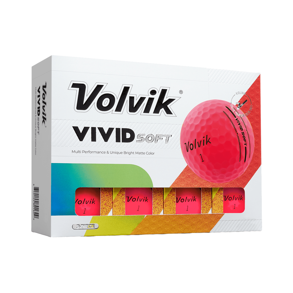 Volvik Vivid Soft - 1 Dozen Golf Balls