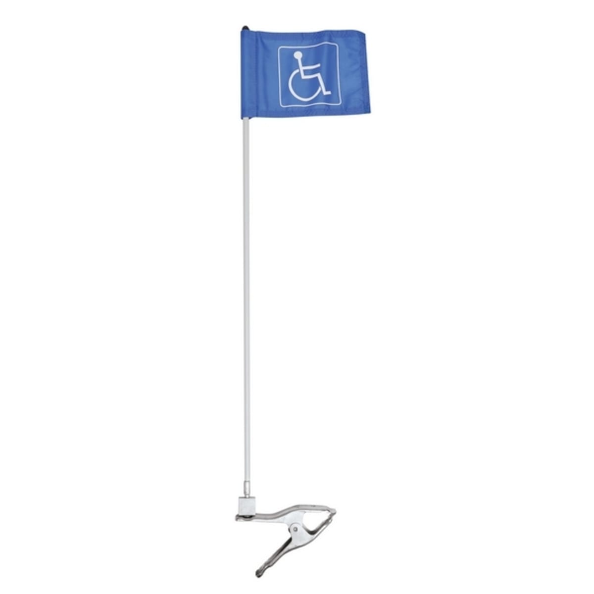 Cart Identification Flag with Clamp