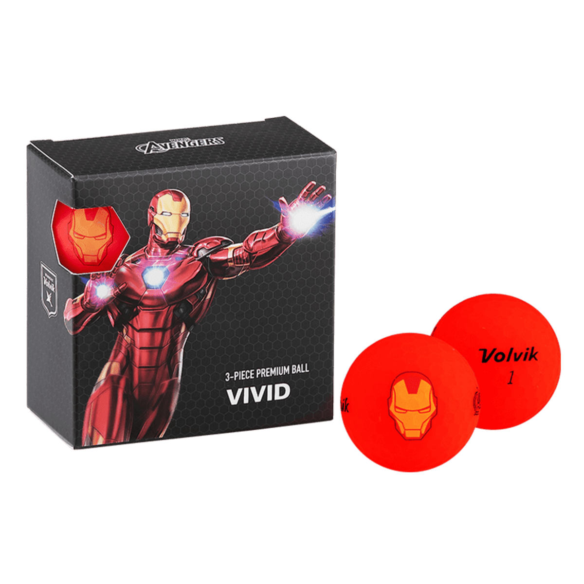 Volvik Vivid Soft Marvel Series - 4 Balls